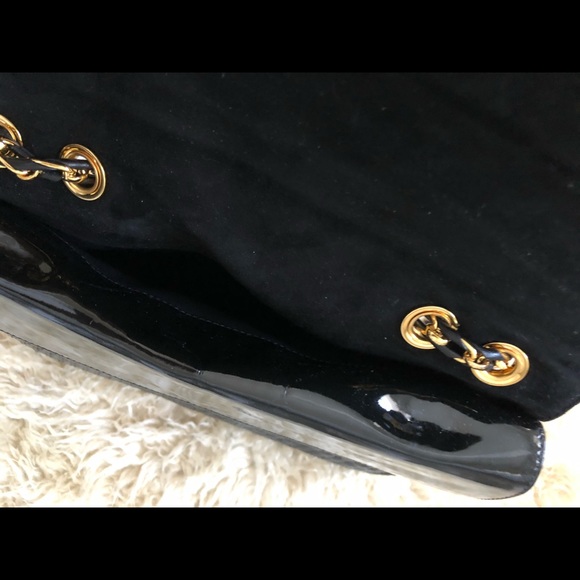 Bally vintage black patent leather bag - Picture 4 of 7